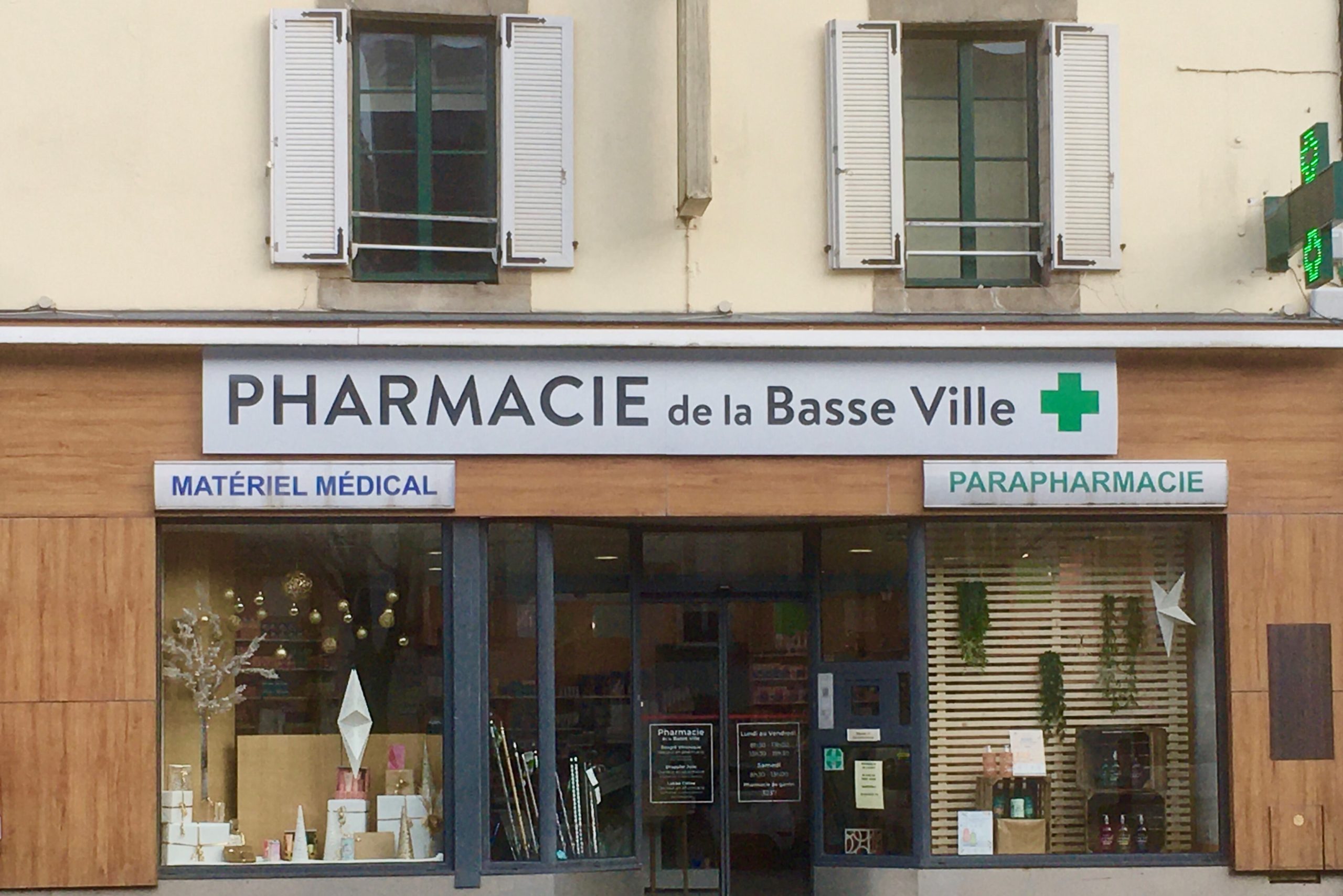Pharmacie Basse Ville Façade